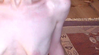 Hard Riding Dildo Masturbation