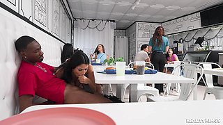 Sneaky Interracial Sex at the Party - Honk If You're Horny Part 4 - Hollywood Cash