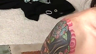 Stepmom's Taboo Threesome with Sloppy Oral and Fingering