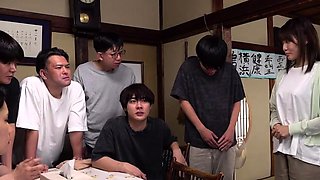 Secretary group sex hardcore fucking blond girl facia