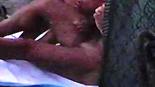 Flashing My Cock in Front of My Stepdaughter in a Public Beach and She Helps Me Cumshot in Front of Everyone #2 - Real Sex Risky