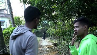 Innocent Muslim girl shared by Husband! Indian Sex