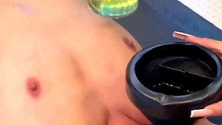 Miss Alessa Milano's Toilet Slave Humiliation on the Rack