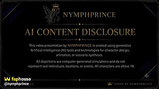 Nymph Prince Caught While Dancing (3d-cgi Stylized)
