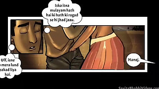 Savita bhabhi episode 6.   Pahli chudai    full video link bio