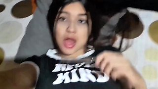 Sharing a Motel Bedroom with My Huge-boobed Step-sister