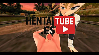 Kaiju N8 Hentai - Kikoru Shinomiya Handjobjob and Fucked at Cowgirl POV - Asian Japanese Manga Anime Hentai 3D Porn