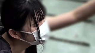 Sexy Asian Japanese Teen Suckin and Finger