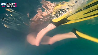 Naked Snorkel Night Slut Underwater Play