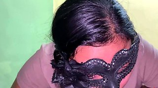 Submissive Latina Teen with Braces Gives POV Blowjob