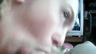 Cock-Sucking Close-Up Webcam Fun With My Husband