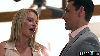 Husband converting his shy mommy wife bi