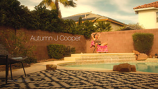 Autumn by the Pool