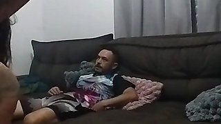 Wife Asks Husband to Film Her Dancing with Her Friend, Which Gives Him an Erection