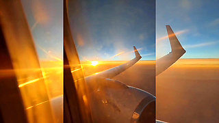 Mature Blonde Wife Enjoys Sex After Flight