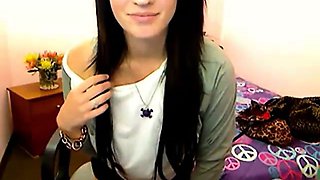 Pregnant Emo Teen On Webcam