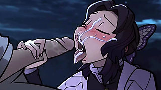 ''Total Concentration Breathing'' A Night of Passion on the Rooftop - Exclusive Hentai Parody, ENG Sub