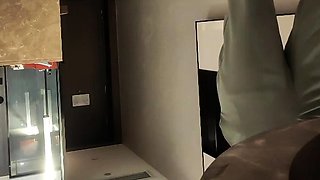 Roommate Nadia after shower HIdden Cam