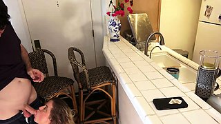 Stepmom gets pics for anniversary of secretary sucking