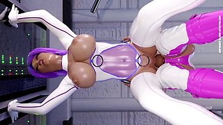 Latex Lab - 3D Animated Futanari Porn by JT2XTREME