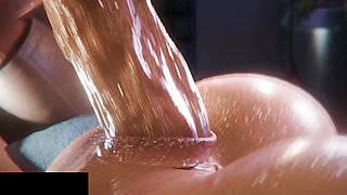 Ada Wong addicted to hard sex, sucking a huge cock! (HUGE COCK in her Wet and Creamy PUSSY, 3D Hentai Porn) RadRoachHD