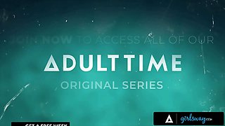 Penny Barber disciplines MILF Dana Vespoli with rough pussy pounding and ass play