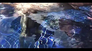 Nake Swimming and Fucking in the Pool