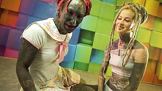 Watch romantic nymphet's scene