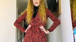 Blonde emo amateur solo masturbation