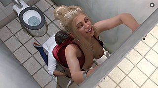 The Spellbook - wild threeway with big tit milf and huge cock