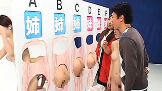 Asian schoolgirl enjoy group sex