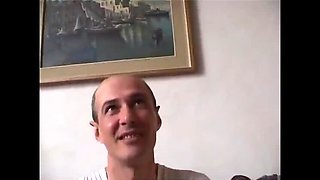 Horny Granny Gangbang with Stockings Action