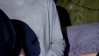 Passive nail ruins the bum sex. Railing a good-sized pipe on the bed.