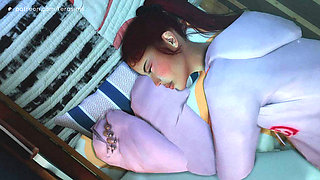 Taking my step-daughter's slutty bestfriend on the desk - The sims 4