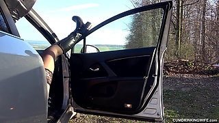 Strangers Fuck and Breed Me at My Car