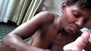 Busty African Mature Surrenders to Wild Passion Play