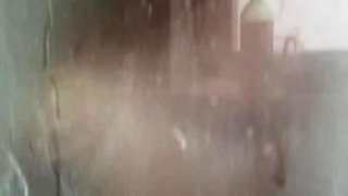 Australian brunette amateurs pussy showering