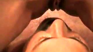 Lewd amateur slender and quite flexible wife gets her wet cunt licked properly