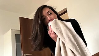 Blowjob cumshot whore gargles pov bukkake fetish cum