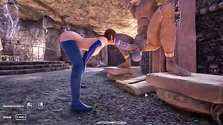 Lara Croft is a plunderer who likes to have fun down and gets her cock-squeezing poon romped by fat boners.