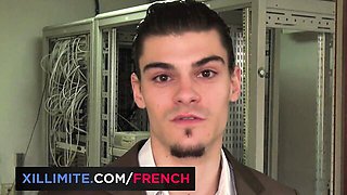 Brunette scene with cunning Nikita Bellucci from French Girls At Work