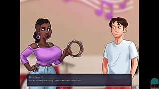 Visual novel, walkthrough, big boobs