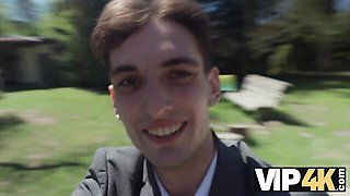 Wedding day movie with voluptuous Steve Q from VIP 4K