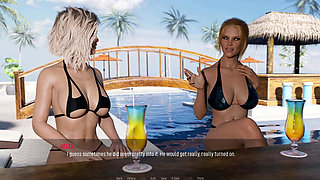 Shared Desires: Sexy Hotwives Topless on the Beach - Episode 2