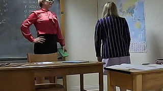 Strapping & Corner Time for Cheeky Student Alisha