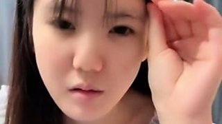 Shy but very cute japanese teen solo fresh pussy playing fun