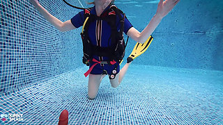 Deep Throat Dive Scuba Suck Training