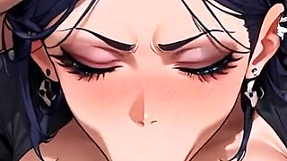 Anime Ai My Ex-girlfriend Invites Me to Her House to Give Me a Deep Throat