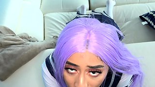Violet's Taboo Hentai College Cosplay Virtual Sex