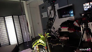 German Curvy Girl Sofie Talk to POV No Condom Fuck by Agent at Model Job